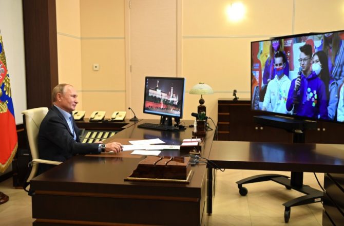 Владимир Путин: «Конкурс «Большая перемена» должен стать ежегодным»